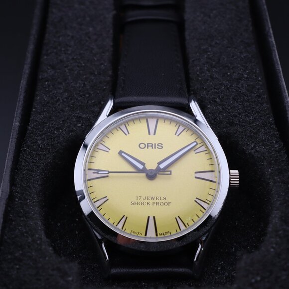 Oris Vintage Swiss 17 Jewels Hand-Wound Mechanical Men's Watch  - FREE SHIPPING - Picture 12 of 12